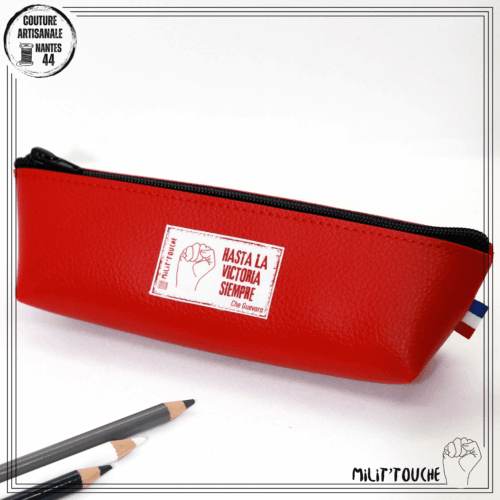trousse rouge "hasta la victoria siempre" che guevara