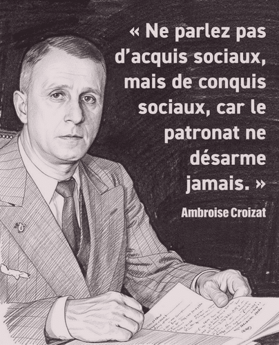ambroise croizat conquis sociaux