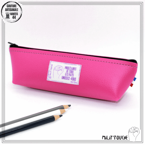 trousse framboise "prolÉtaires de tous les pays unissez vous" karl marx