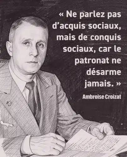 ambroise croizat conquis sociaux