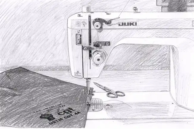 dessin machine a coudre