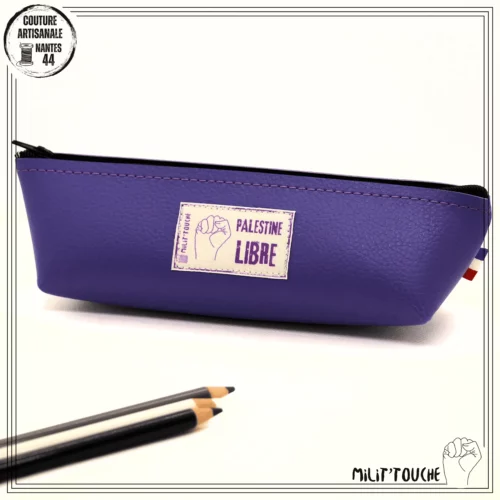 trousse simili lavande palestine libre 1